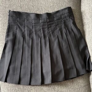 Black Pleated Women’s Skirt